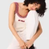 Top corto in maglia