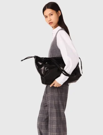 Top in maglia con camicia rimovibile