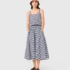 Top in misto lino