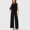 Top in tweed con colletto rimovibile Top in tweed con colletto rimovibile