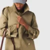 Trench con borchie Trench con borchie