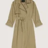 Trench con borchie Trench con borchie