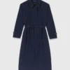 Trench con cappuccio rimovibile decorato con strass