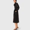 Trench lungo in pelle Trench lungo in pelle