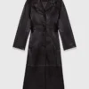 Trench lungo in pelle Trench lungo in pelle