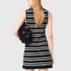 Vestito a righe all’uncinetto