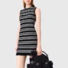 Vestito a righe all’uncinetto