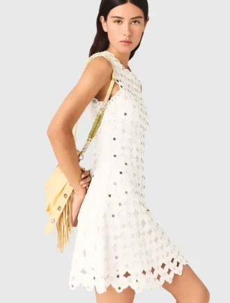 Vestito all’uncinetto a specchio