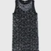 Vestito con paillettes floreali Vestito con paillettes floreali