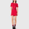 Vestito in maglia a coste mini