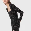 Vestito lungo con perline e strass Vestito lungo con perline e strass