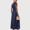 Vestito lungo plissettato asimmetrico Vestito lungo plissettato asimmetrico