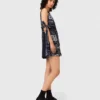 Vestito mini con stampa bandana