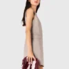 Vestito sartoriale con mini strass Vestito sartoriale con mini strass